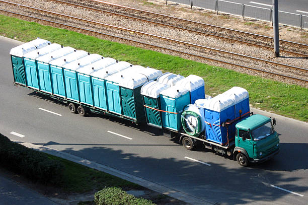 Porta potty delivery and setup in Palouse, WA